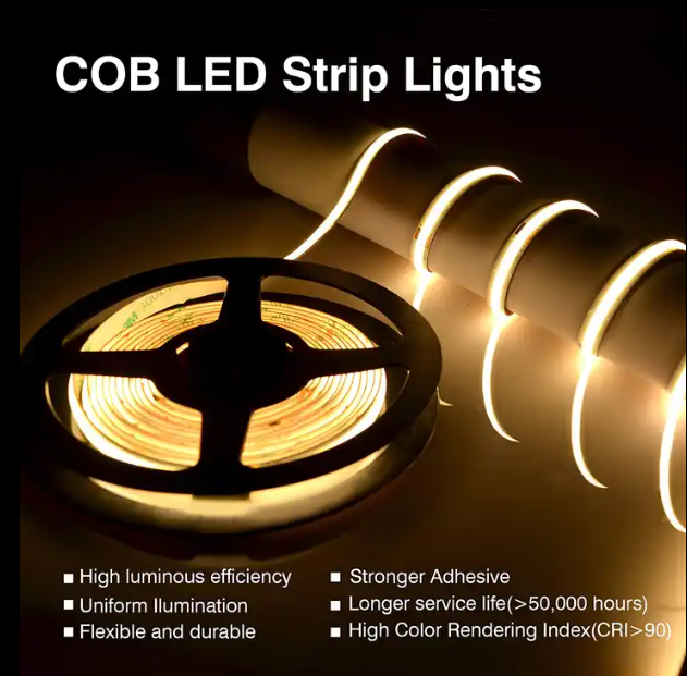 Differences between COB Led Strips and SMD Led Strips