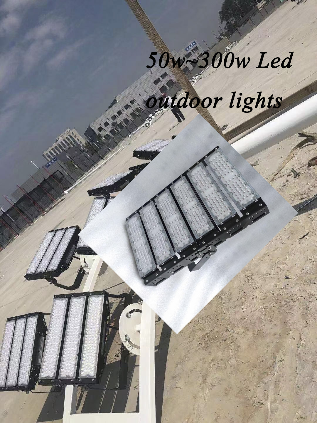 150W 120v 240v Outdoor Square Led Flood Lights